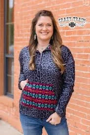 Friends and Family Sale Crazy Train Smoke Show Pullover