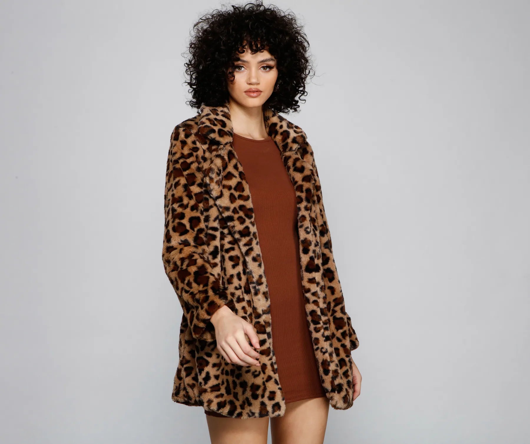 Buy More, Save More Cozy Fab Faux Fur Coat