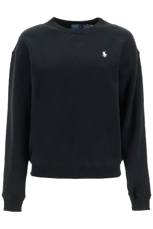 Price Slash Loose Fit Sweatshirt  - Black