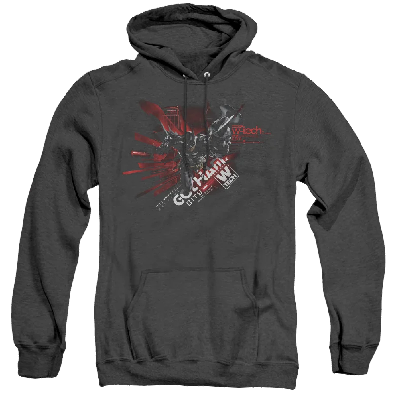 Special Price Batman Arkham Knight Ak Tech - Heather Pullover Hoodie