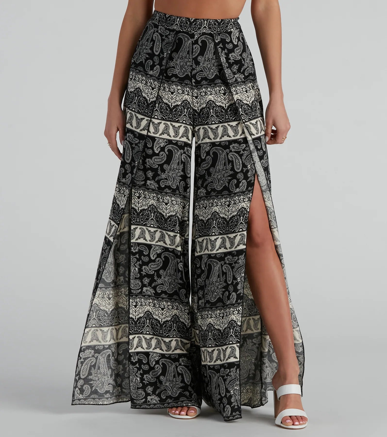 Deal Frenzy Effortless Boho Flair Tulip Pants