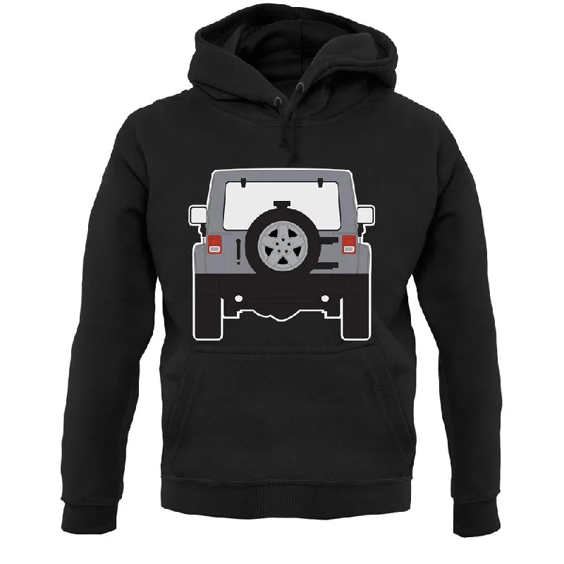 Huge Discounts Jw Rear Hyper Silver Unisex Hoodie