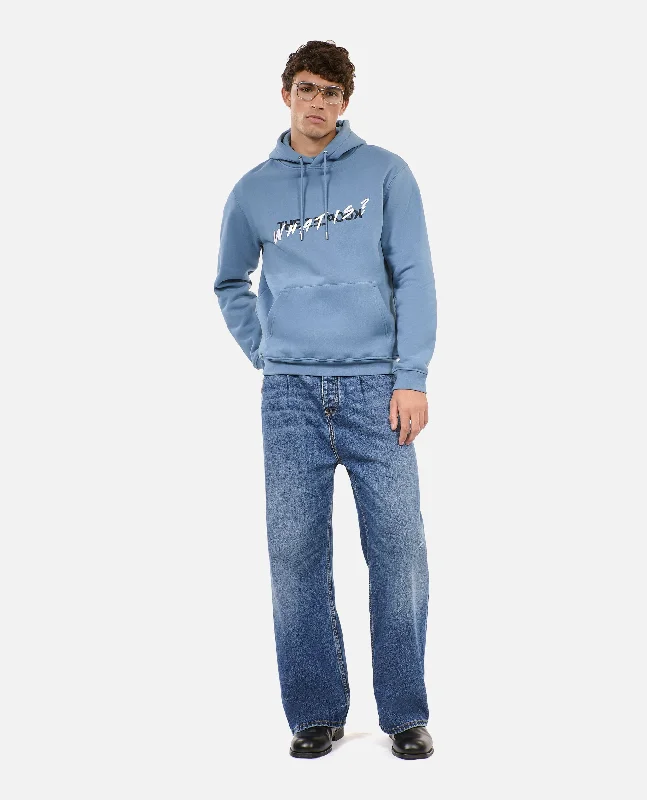 Mega Sale What Is Hoodie | Men | Stone Blue