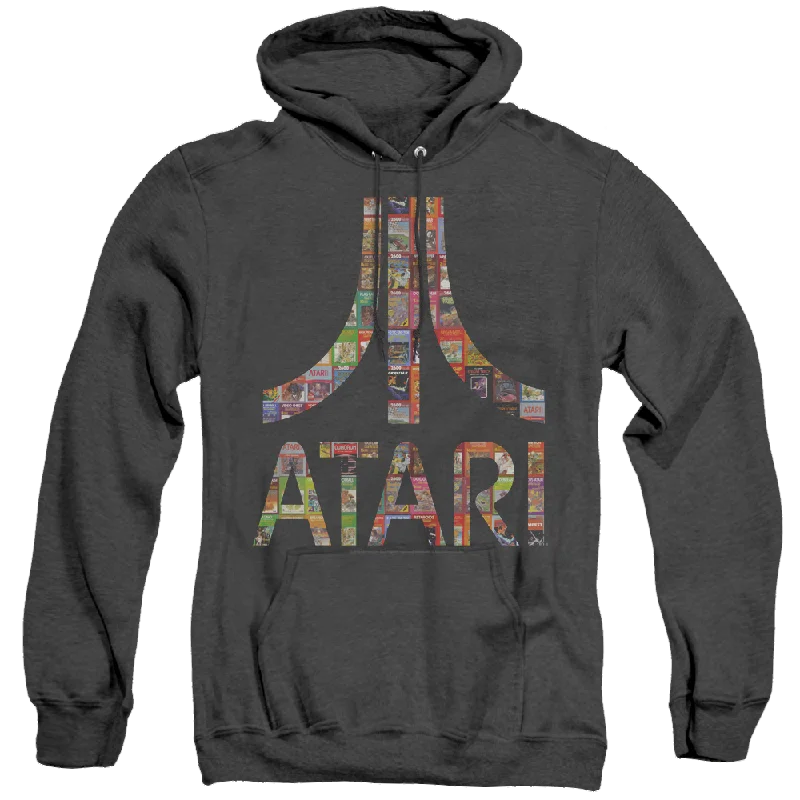 Clearance Items Atari Box Art - Heather Pullover Hoodie