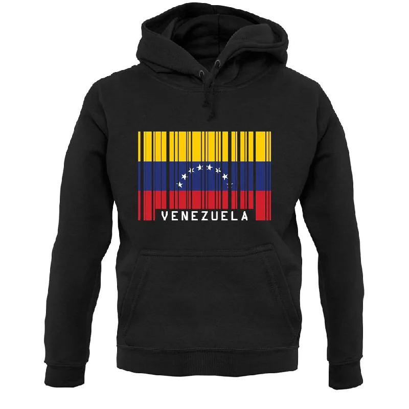 Buy More, Save More Venezuela Barcode Style Flag Unisex Hoodie