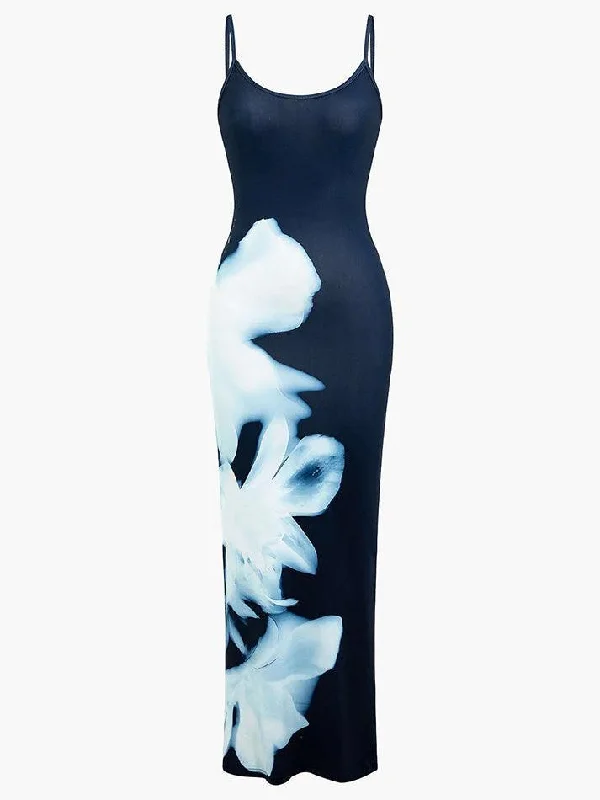 The Best Prices Floral Print Slip Maxi Dress
