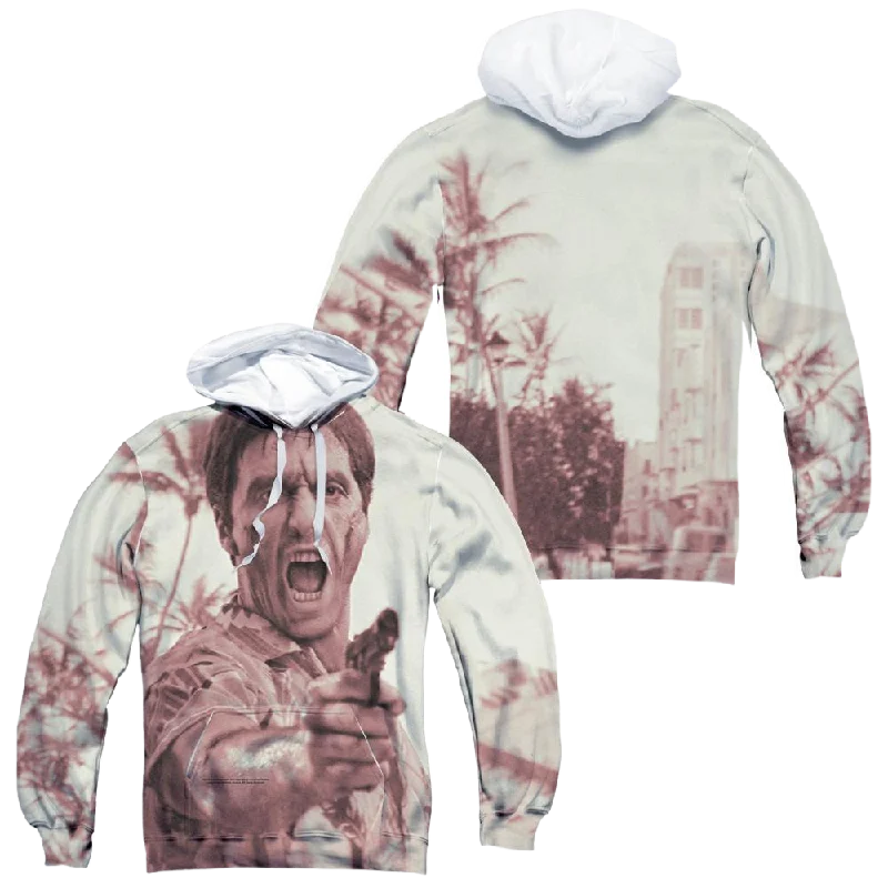 Early Bird Discount Scarface War Cry - All-Over Print Pullover Hoodie