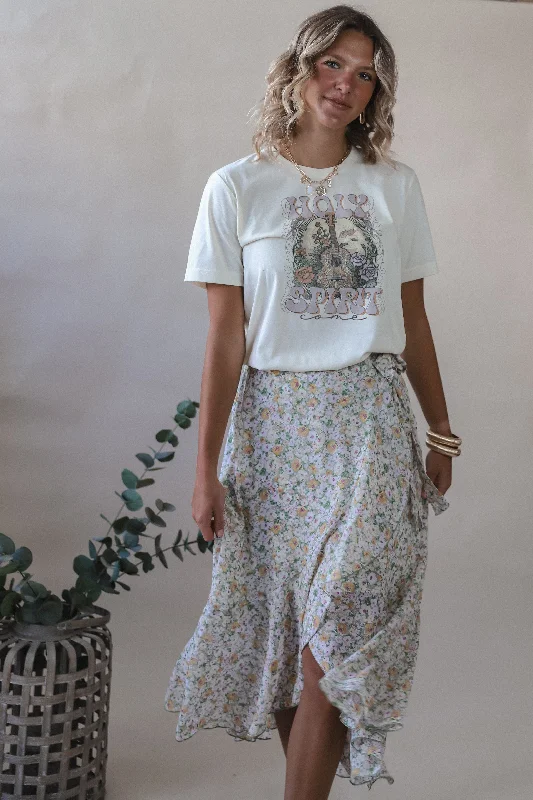 Customer Appreciation Sale Ditsy Floral Midi Skirt
