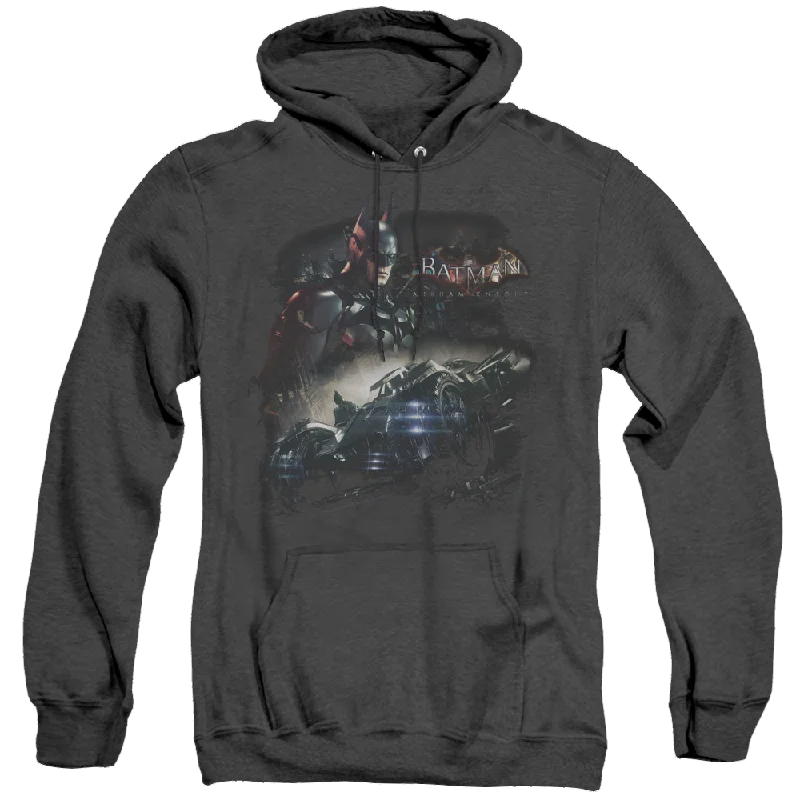Reduced Prices Batman Arkham Knight Knight Rider - Heather Pullover Hoodie