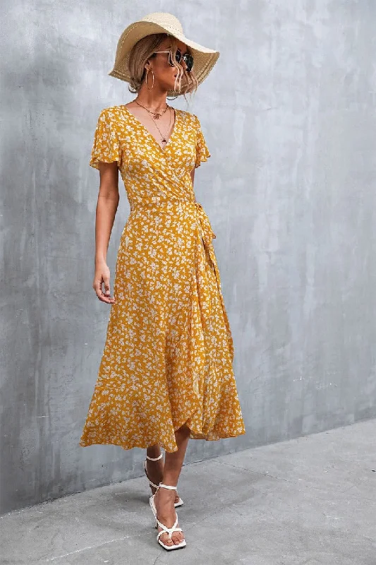 Limited Edition Coastal Wrap Dress