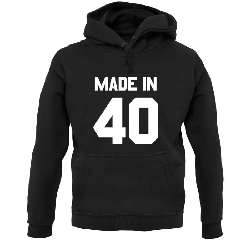 Great Deals Made In '40 Unisex Hoodie