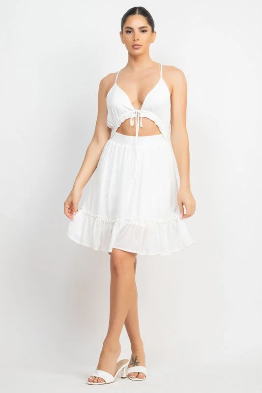Deal of the Day Flirty Country Ruffle Dress