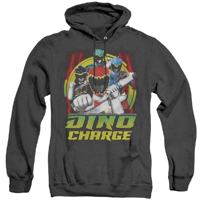 Buy More, Save More Power Rangers Dino Charge Dino Lightning - Heather Pullover Hoodie