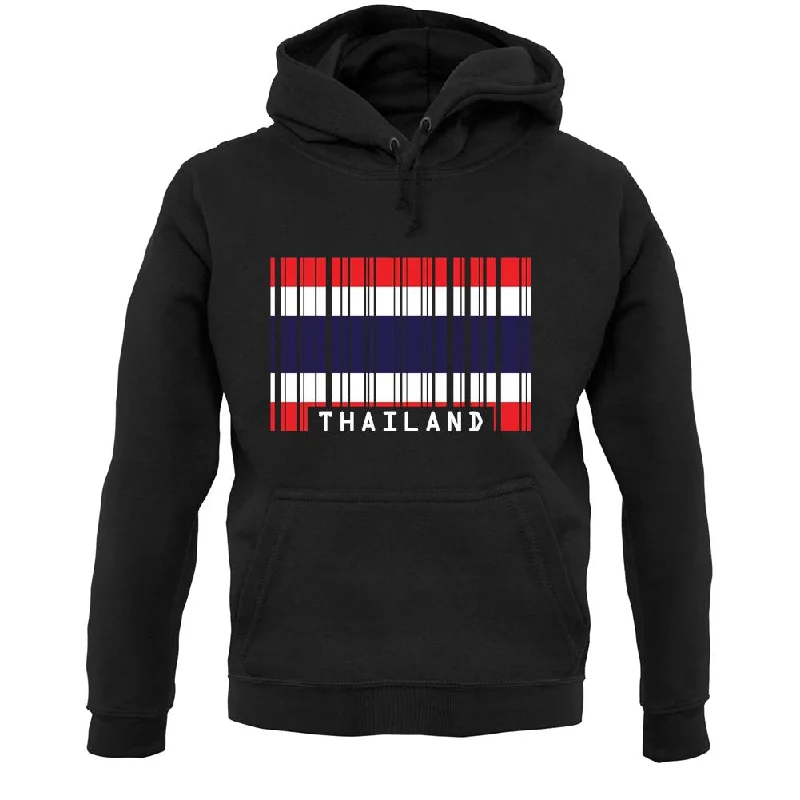 Bargain Prices Thailand Barcode Style Flag Unisex Hoodie