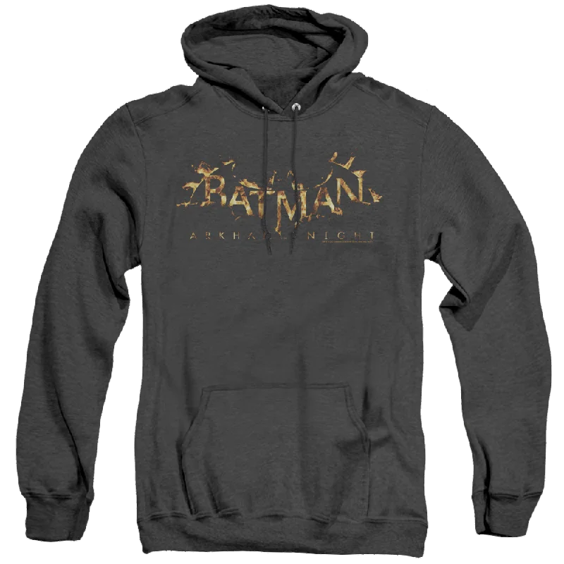 Super Sale Batman Arkham Knight Ak Flame Logo - Heather Pullover Hoodie