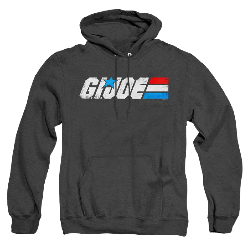 The Best Prices G.I. Joe Distressed Logo - Heather Pullover Hoodie