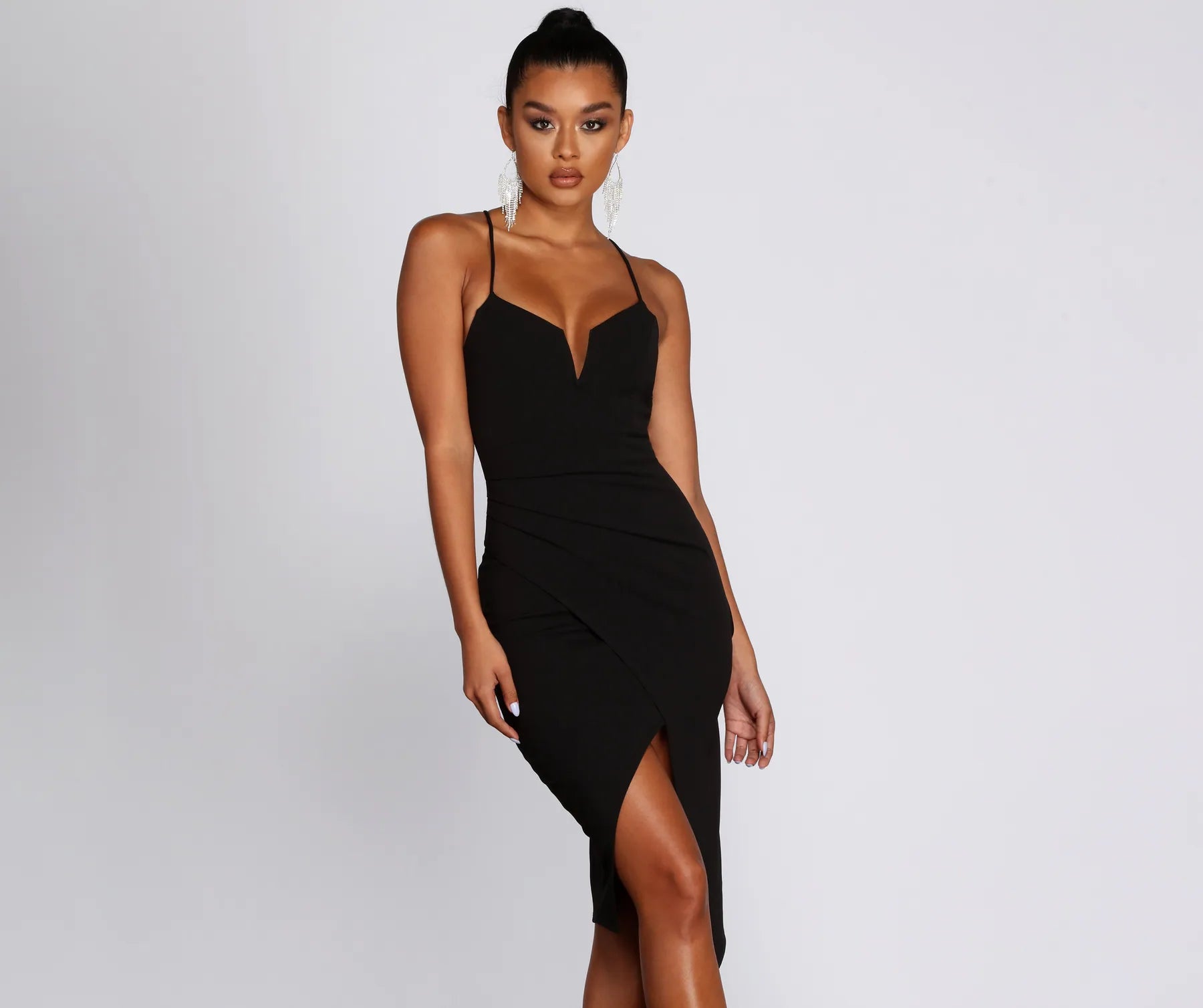 Bargain Prices Spark A Convo Midi Dress