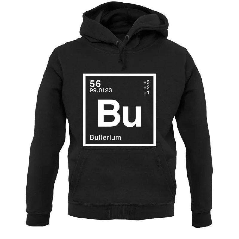 Season Finale Sale Butler - Periodic Element Unisex Hoodie