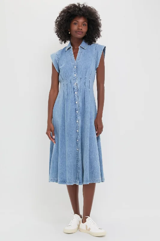 Members Only Pebel Stone Ruben Midi Dress