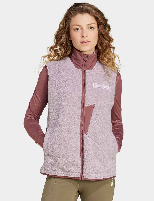 Exclusive Deal Terrex Xploric High Pile Fleece Vest - Preloved Fig