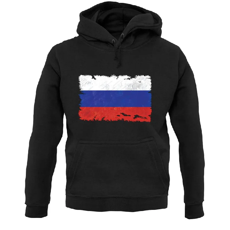Early Access Russia Grunge Style Flag Unisex Hoodie